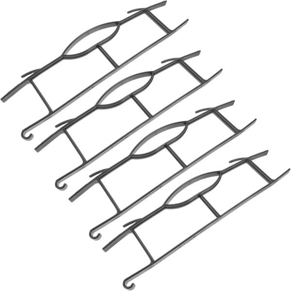 Kabeloppbevaringsholdere 4 stk. Ledningsorganisatorer Ledningsvikler Ledningsholder for apparater Svart