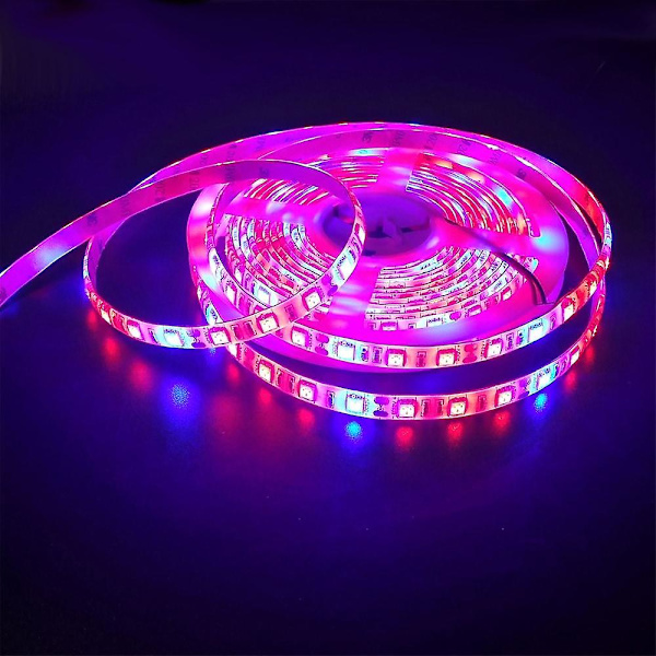 5m LED Vækstlys Indendørs Planter 300 LED'er 5050 SMD 12V