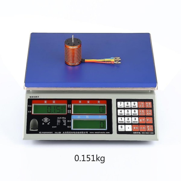 Ocday 9T 4370KV Børsteløs Motor for 1/10 RC Bil