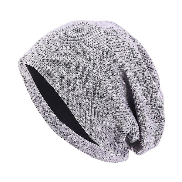 Unisex Winter Cotton Casual Ski Slouch Oversized Beanie Cap Hat For Men Women