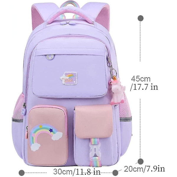 Sød Rygsæk Til Piger Drenge, Stor Kapacitet Letvægts Student Laptop Rygsække Bookbag Casual Rejse Dagrygsæk