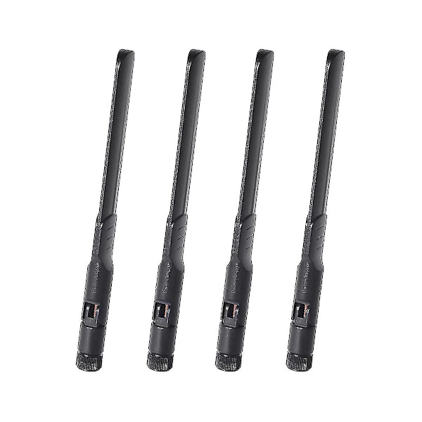4 stk. Dobbelt bånd Wifi Antenne 2.4ghz 5ghz 5.8ghz 8dbi Mimo RP- Han Antenne Til Wifi Router Trådløs