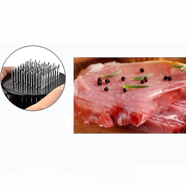 Lihan Tenderizer ruostumattomasta teräksestä valmistettu pihvin löysäjä Meat Hammer keittiölaite kanakalalle sianlihalle 1 kpl