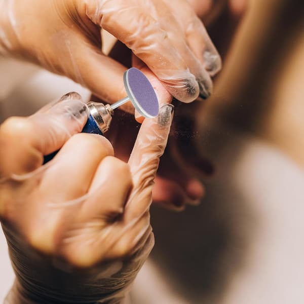 60 stk. neglebor slipeskiver med metallbit utskiftbare fotslipeputer