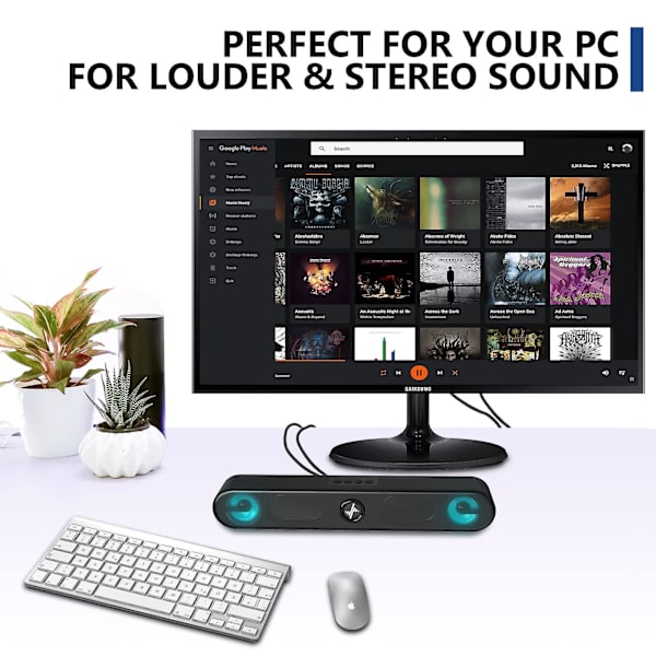 350ts Audio Computer Lyd, Desktop Højttaler Notebook, Husholdningsbånd Højttaler Ledningsført Indflydelse Subwoofer
