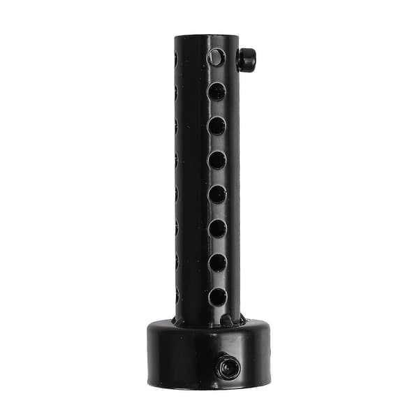 48mm Universal Motorcykel Udstødningsrør Dæmper Baffle Db Killer Sort (2 stk)