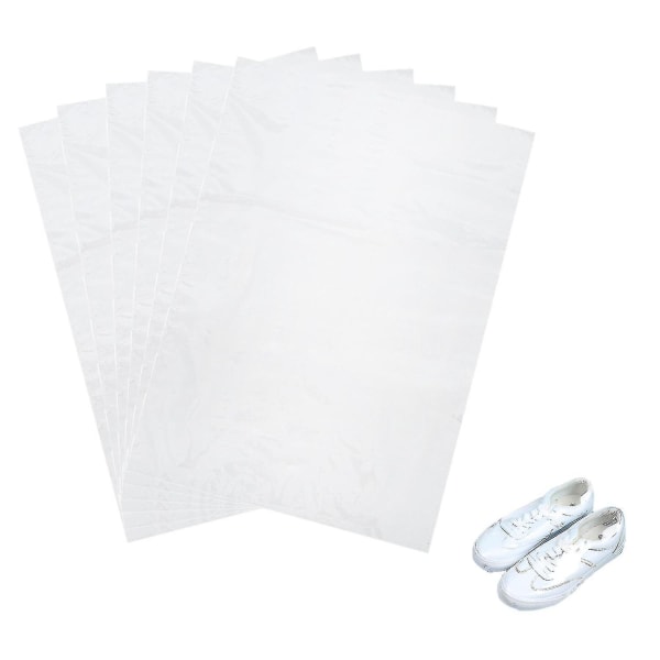 100pcs Shoe Shrink Wrap Clear PVC Heat Bags for DIY