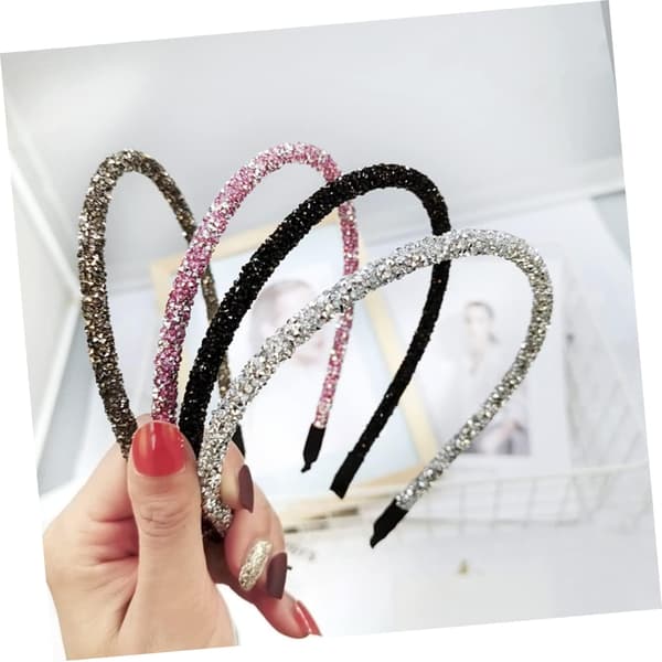 7 stk. Rhinestone Hårbånd Hodebånd Hårpynt til Brudebryllup Rhinestone Hodeplagg