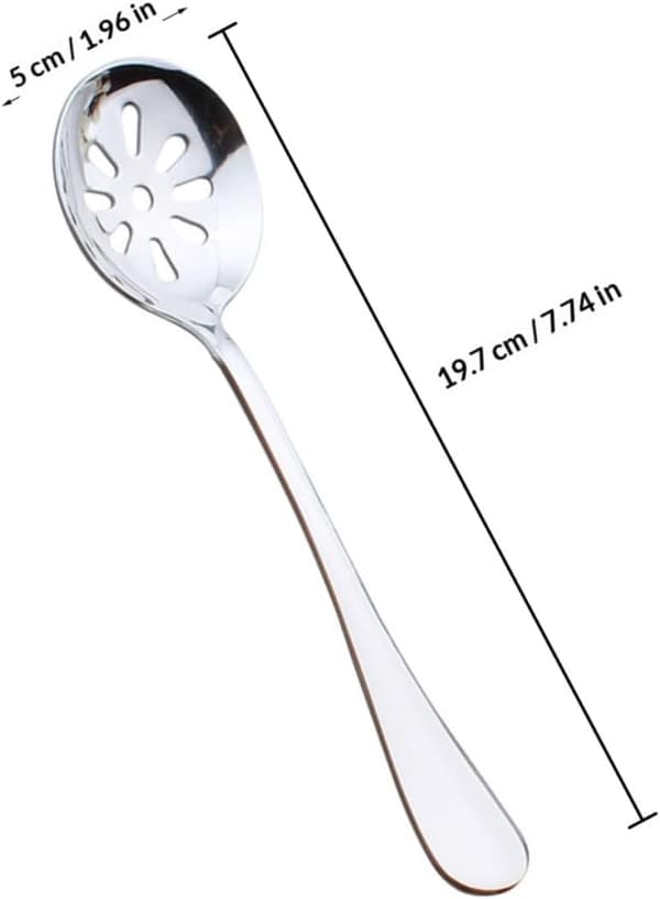 6 stk. serveringsredskaper i rustfritt stål med enkel design