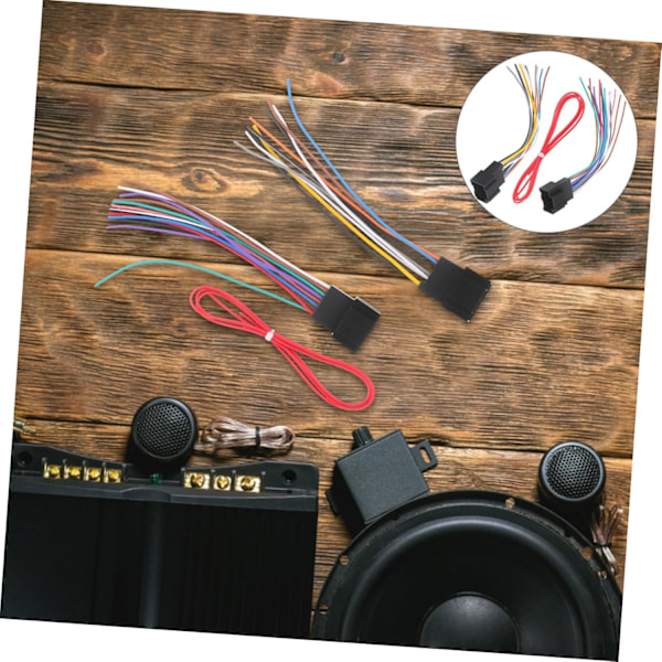 Bilstereo Kabelhärva Kit Högtalarkabel till Radio Kabelhärva Adapter