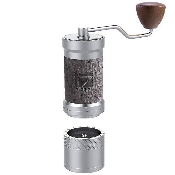 Manuell Kaffe Kvern Aluminiums Burr Rustfritt Justerbar