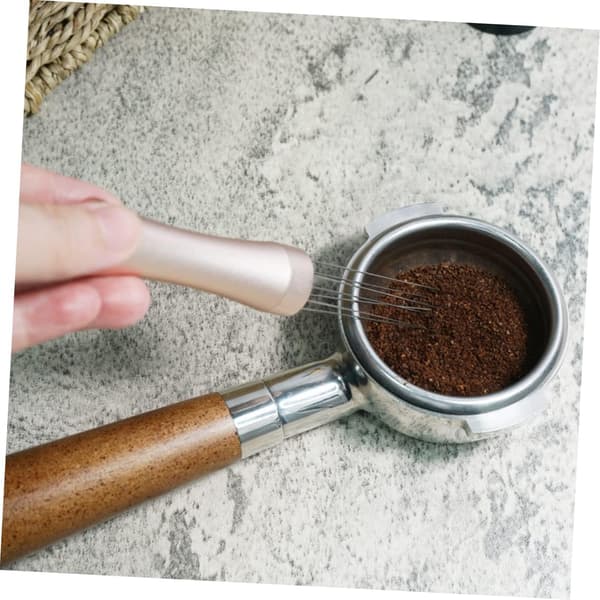 Espresso-rørenåle i rustfrit stål kaffedistributør til espressopulverrører