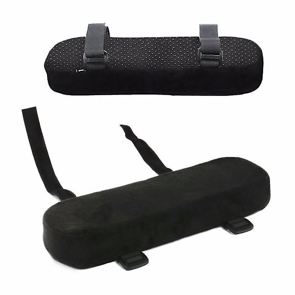 2 st. Stolsarmstödspads med minnesskum, armbågekudde, stöd