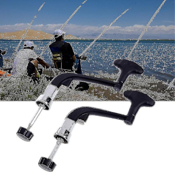 Roterande Knopp Kraftgrepp Arm för Fiske Spinnrulle Utrustning Verktyg