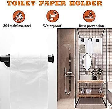 Badeværelses Tilbehørs Sæt Rustfrit Toiletpapirholder Håndklædeholder