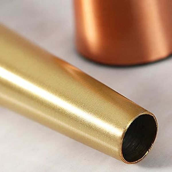 Liten Gyllene Metallkonisk Vas för Bröllopsborddekoration