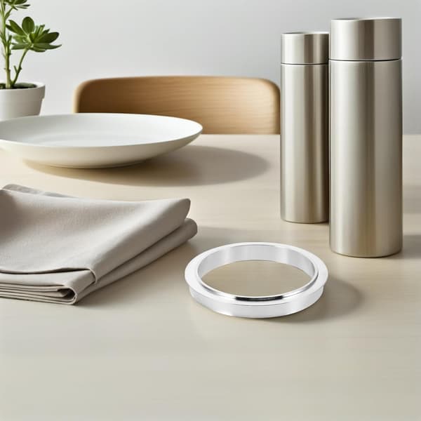2 st aluminiumkoppsförseglingsringar för plastmuggar med precision och högeffektiv försegling