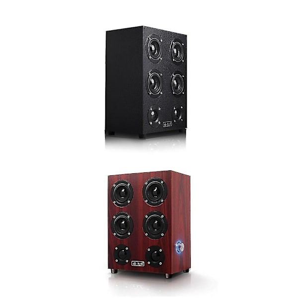 Puinen tietokonekaiutin Subwoofer 3D 3,5 mm liitäntä