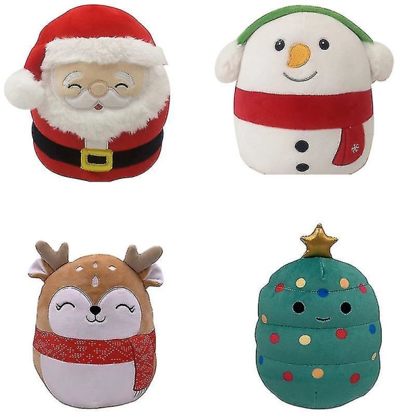 Plush Kosedyr Elg Christmas Tree