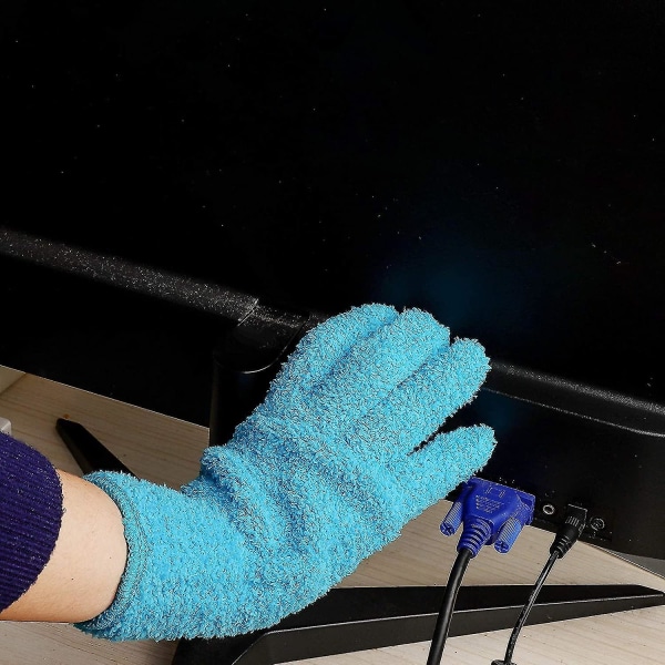 Microfiber Auto Dust Cleaning Vanter Handsker Genanvendelige Dust Vanter