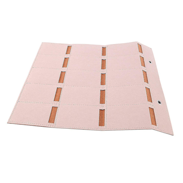 Organiser för Solglasögonförvaring 15 Fack Ögonblickshållare Beige+brun