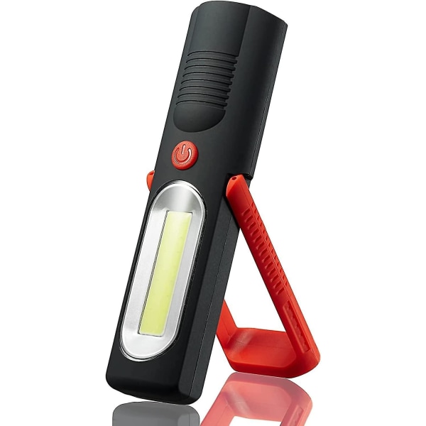 Led + cob taskulamppu tarkastuslamppu Camping Light, hands-free autotalli työpaja taskulamppu