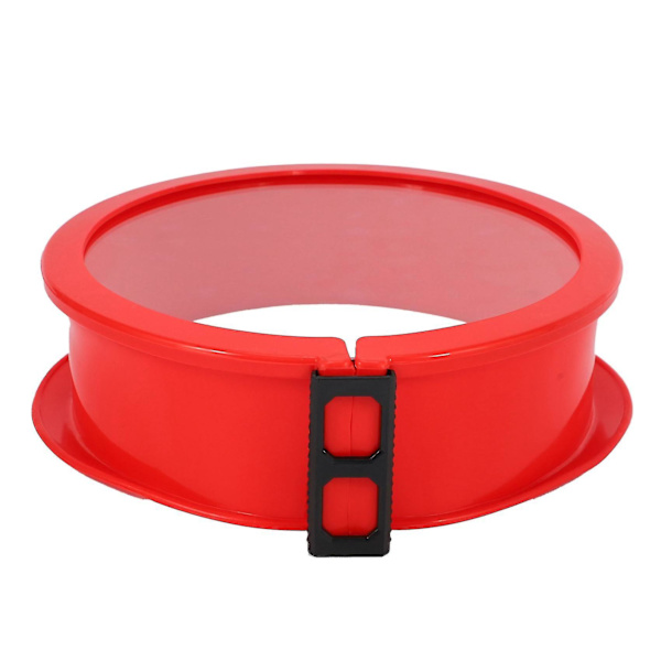 Silikon Springform Pan med Glassbunn 3D Fondant Kakeform