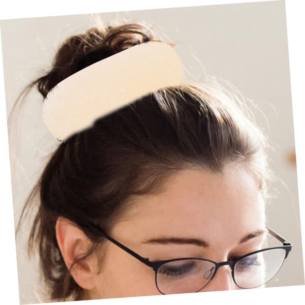 Hårkrøller Bun Maker Donut Bun Hårvridningsverktøy for kvinner Skoleutstyr U-formede klips