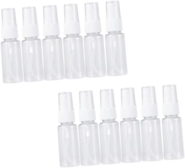 30 ml sprayflaskor 12-pack Resesprayflaskset med presspump för resor och daglig användning