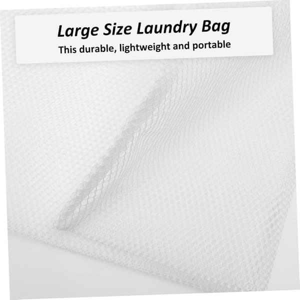 Vaskepose i polyester mesh, fortykket vaskepose til sart tøj, forhindrer deformation