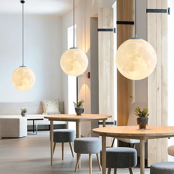 LED-riipusvalaisin Kuu Keittiösaarelle ja Ruokailutilaan 3D-tulostus