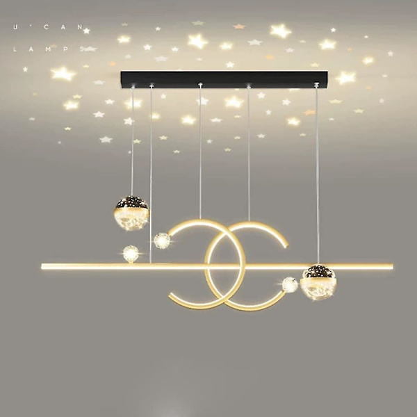 100 Cm Hängande Lykta Design Hänglampa Metall Modern