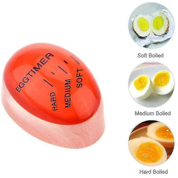 Æg Koge Timer, 4 Stykker Farveskiftende Æg Timer