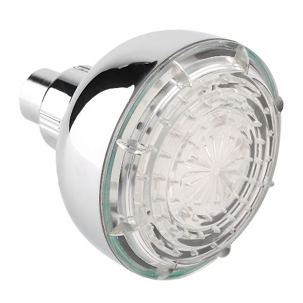 Hållbara LED-duschhuvuden med 7 färger som byter