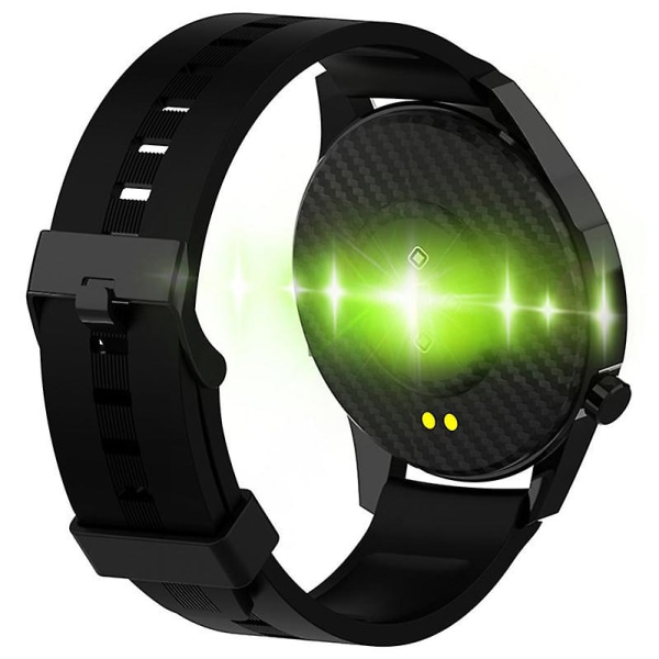 Smart Armband Puls Blodtryck Sömnövervakning Stegräknare Silikon 1,3- watch Green