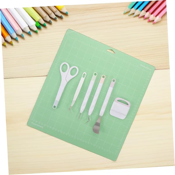 Kit for weeding vinyl with grip handle, 6pcs craft cutting tools set