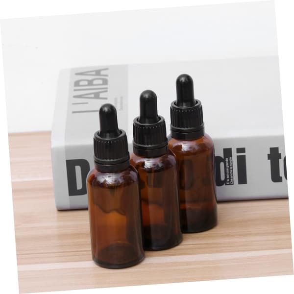 12-pack påfyllningsbar glasoljedroppflaska eterisk oljeparfymflaska tom för DIY-aromaterapi