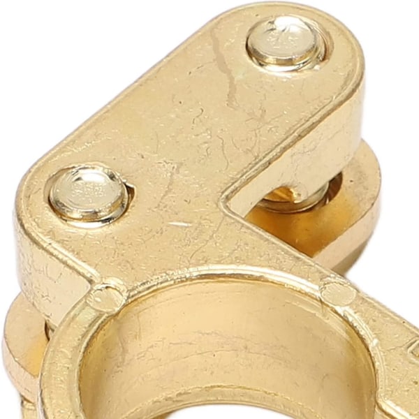 Batteripoler Bilbatteri Stik Messing Positiv Og Negativ Batteripoler (guld) (2 stk)