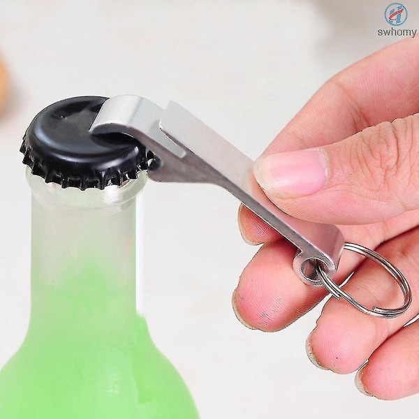Nøglering Øl flaskeåbner Lomme Metal Metal Værktøj Nøglering Bulk Køkken  Bar f2c5 | Fyndiq