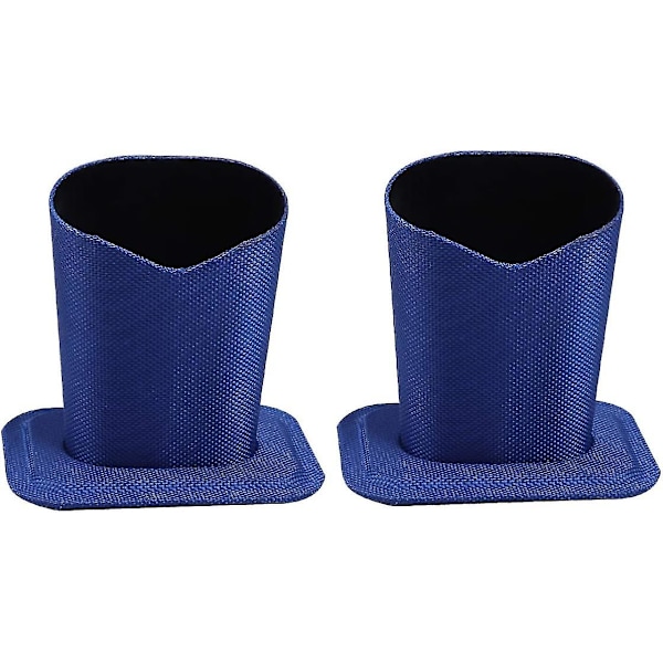 2-pack Glasögonhållare Stativ Spectacle Holder Solglasögonhållare Display Stativ För Skrivbord (blå)