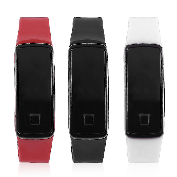 Super Letvægts LED Touch Sport Løbe Smart Armbånd