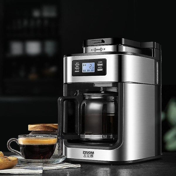 Dropp kaffemaskin för kaffepulver bönor kafébryggare
