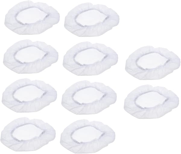 10 st kockmössa matlagningsmössa elastisk arbetsmössa mössor för män kvinnor vit