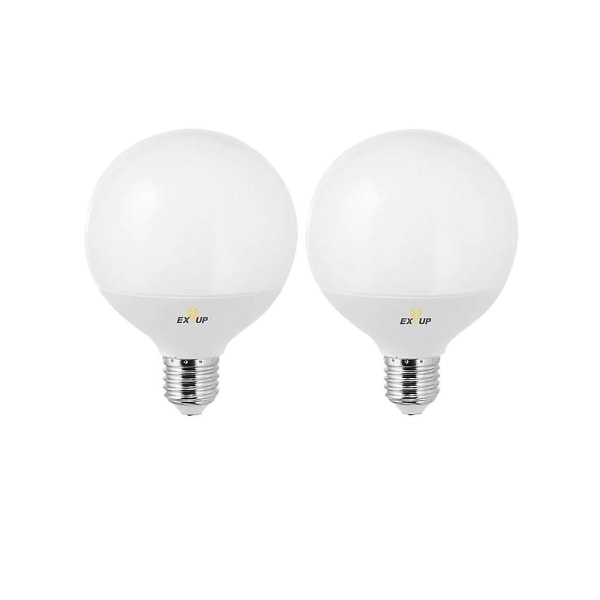 2 stk. 12W LED Globe Pærer B22 E26 E27 G95