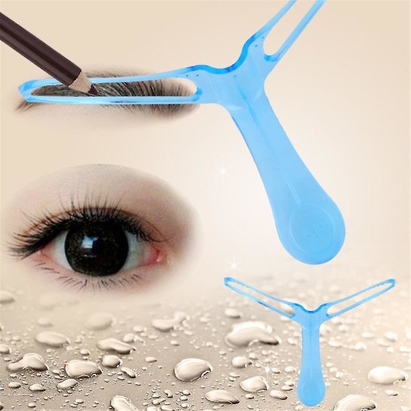 Ögonbrynsmall Stencil Grooming Shaping Helper Beauty Tool