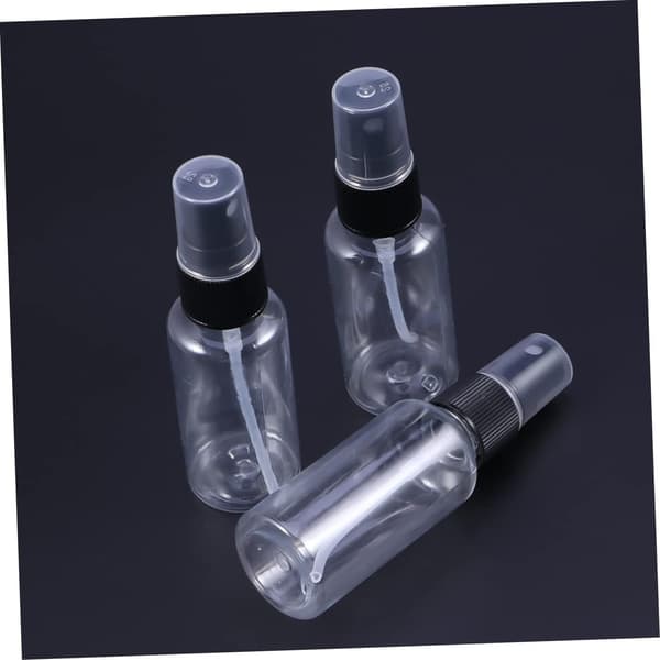 Fina dimsprayflaskor slumpmässig färg bärbara 12 st 30 ml påfyllningsbara resesprayflaskor
