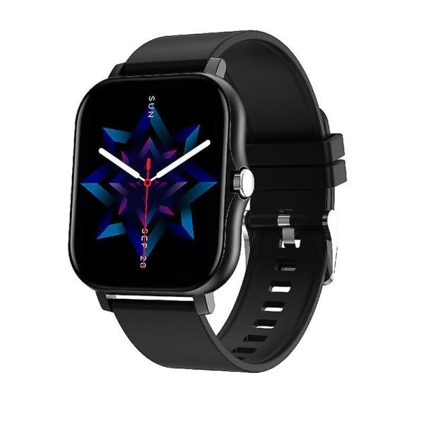 1,69-tums skärm Smart Watch Huaqiang North Bluetooth Calling Sports Smart Armband Watch Black glue