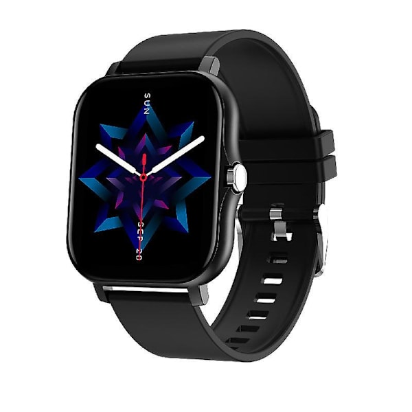 1,69-tums Smartwatch Huaqiang North Bluetooth-samtal Sport Smart Armbandsklocka Black glue