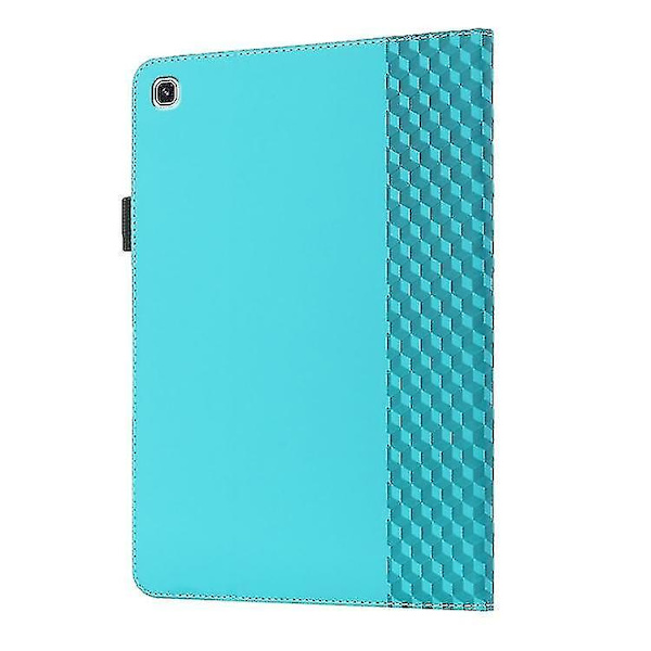 Galaxy Tab S6 Lite SM-P610 Rhombus Skin Flip Läderfodral
