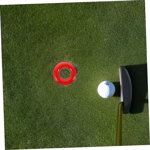 Golf Viktade Svingringar 3st Järn Golf Träningsringar Röda Runda Vikt Tillbehör